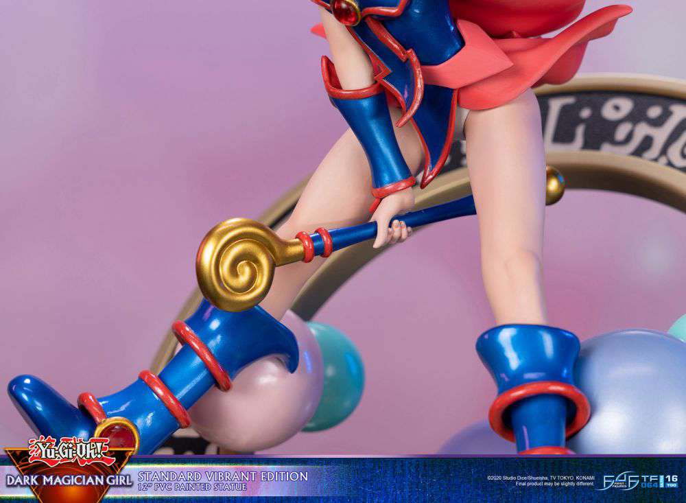 YU-GI-OH! PVC STATUA DARK MAGICIAN GIRL STANDARD VIBRANT EDITION 30 CM FIRST 4 FIGURES