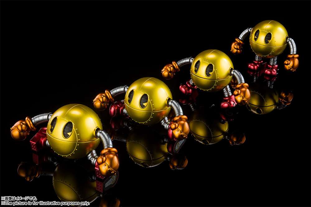 BANDAI PAC-MAN CHOGOKIN ACTION FIGURE 10 cm