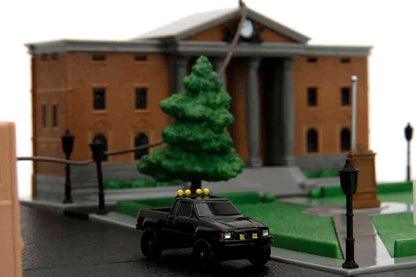 JADA TOYS BACK FUTURE CLOCK TOWER NANO SCENE DIORAMA