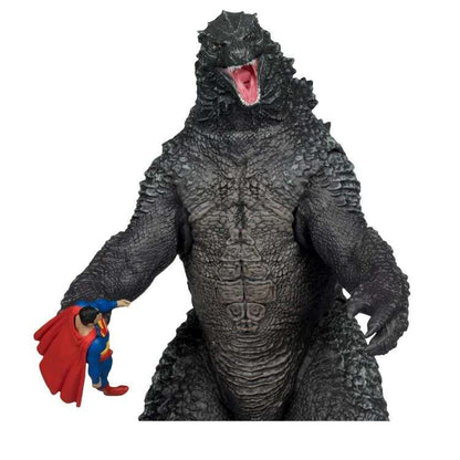 DC JL MONSTER SUPERMAN VS GODZILLA 2PK