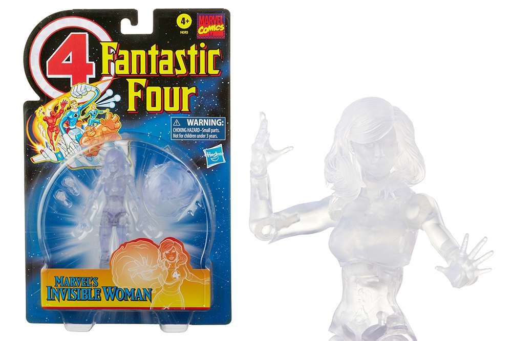 HASBRO ML VINTAGE INVISIBLE WOMAN AF ACTION FIGURE