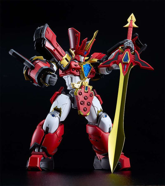 MADO KING GRANZORT MODEROID PLASTICA MODEL KIT KING'S STYLE GRANZORT GOLD EDITION 18 CM GOOD SMILE COMPANY