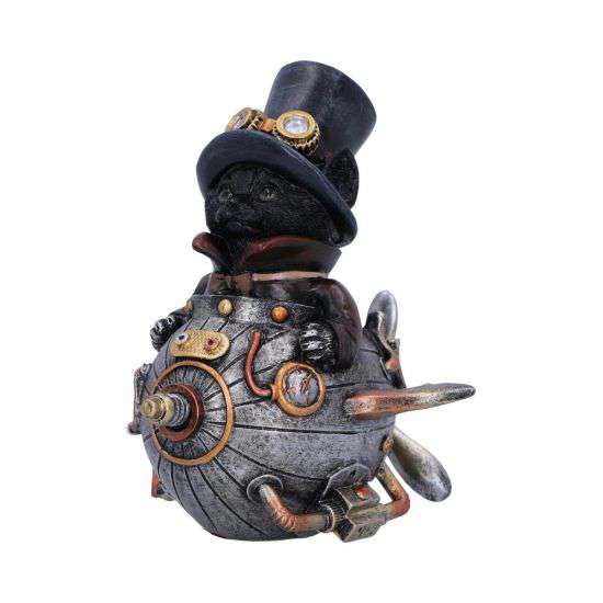 FELINE INVENTION STEAMPUNK CAT FIG