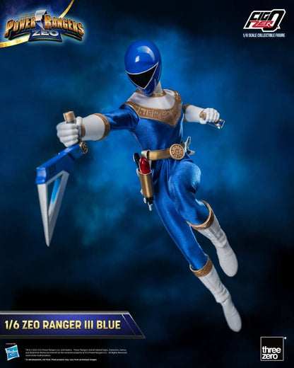 THREEA TOYS/THREEZERO POWER RANGERS ZEO RANGER III BLUE 1/6 ACTION FIGURE 30 cm