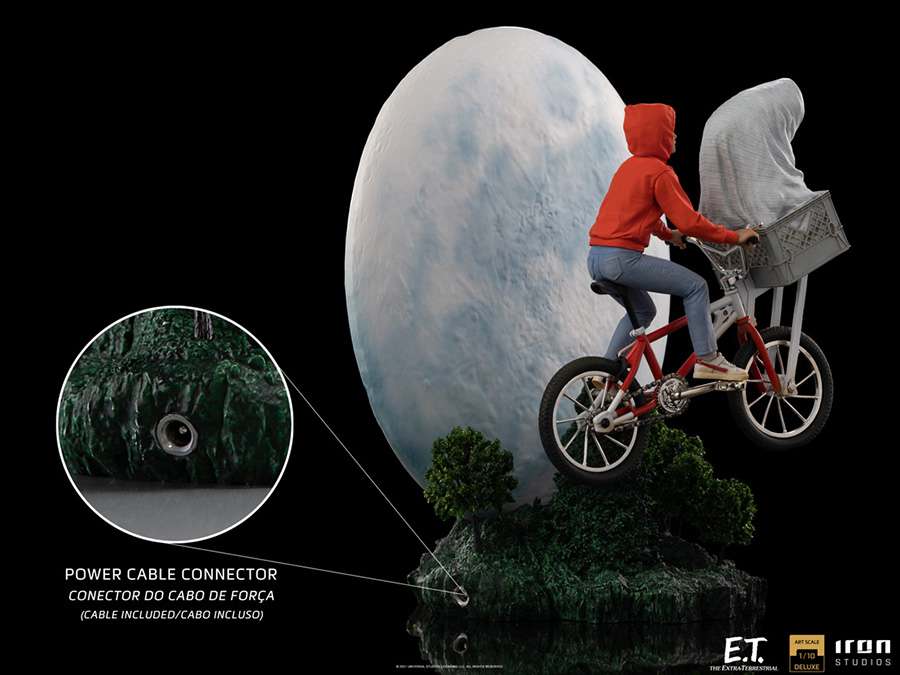 IRON STUDIOS E.T. ELLIOT ART DELUXE 1/10 STATUA 25 cm