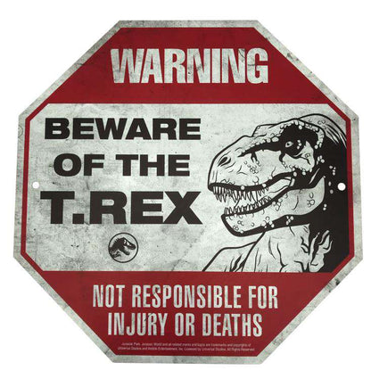 FACTORY ENT JW METAL WARNING SCALED PROP REPLICA 20 cm