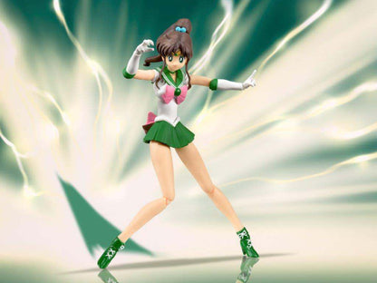 BANDAI SAILOR JUPITER SAILOR MOON S.H. FIGUARTS ANIMATION COLOR EDITION ACTION FIGURE 14 CM