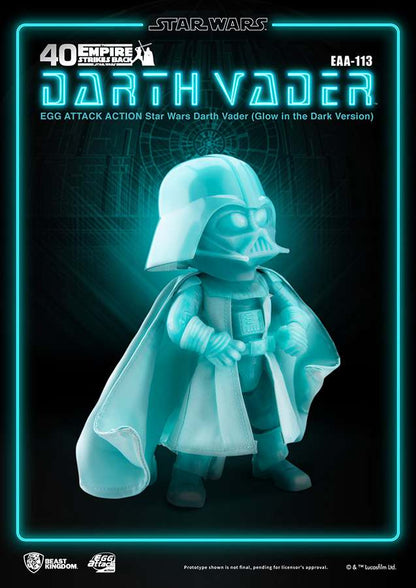 STAR WARS UOVA AA DARTH VADER GLOW I/T DARK VER ACTION FIGURA BEAST KINGDOM