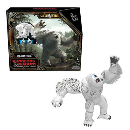 DUNGEONS & DRAGONS: HONOR AMONG THIEVES GOLDEN ARCHIVE ACTION FIGURA OWLBEAR/DORIC 15 CM HASBRO