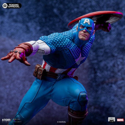 IRON STUDIOS INFINITY GAUNTLET CAPTAIN AMERICA1/10 STATUA 34 cm