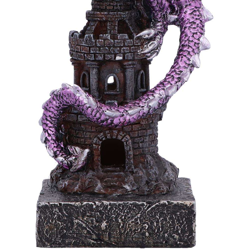 DRAGON FIGURE GUARDIAN OF THE TOWER PURP