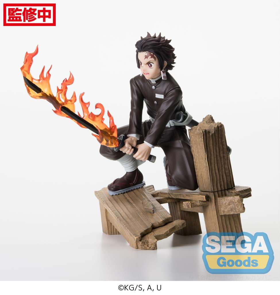 DEMON SL TANJIRO SWORDS XROSS LINK FIG Figura Sega