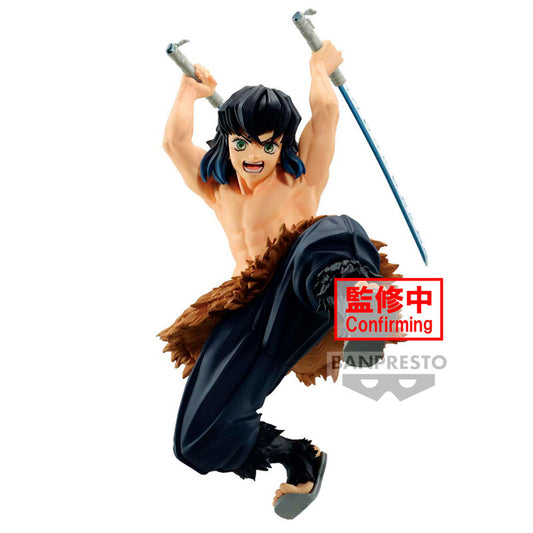 Demon Slayer Kimetsu No Yaiba Inosuke Hashibira Vibration Stars Figura 13cm Banpresto