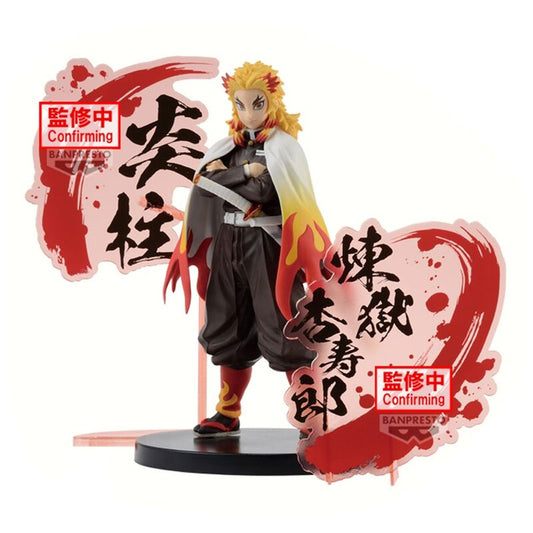 Demon Slayer Kimetsu No Yaiba Kyojuro Rengoku Figura 17cm Banpresto