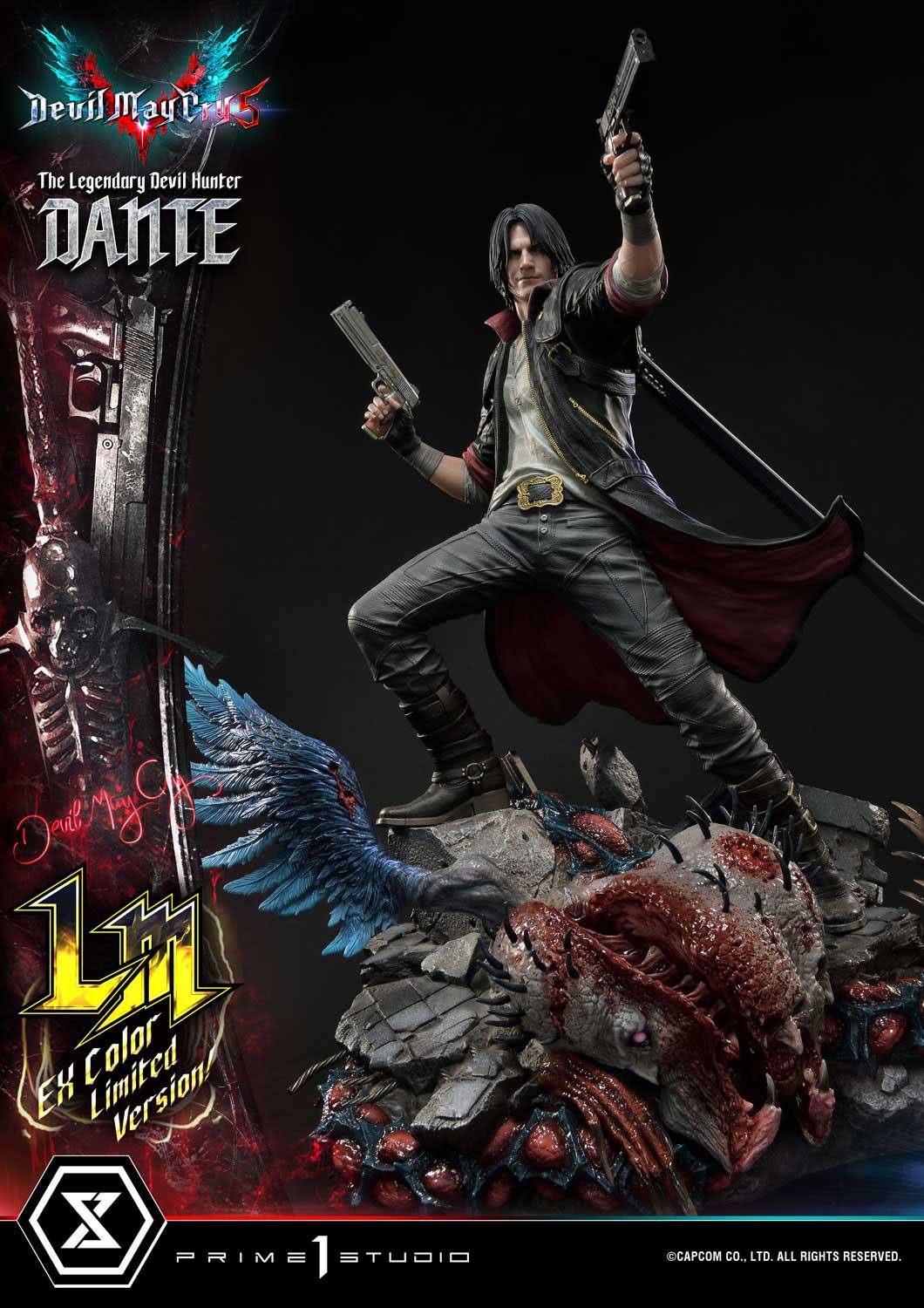 Devil May Cry 5 Statua 1/4 Dante Esclusiva Version 77 Cm Prime 1 Studio