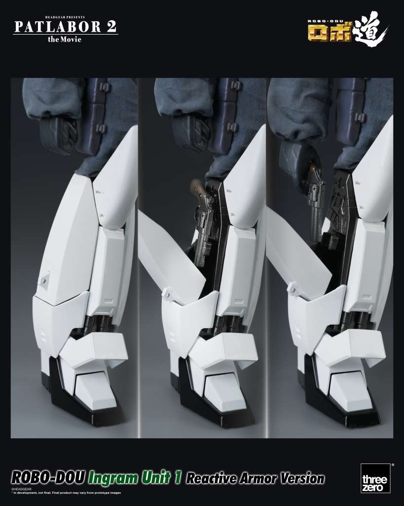 PATLABOR 2 MOVIE ROBODOU INGRAM U1 ARM V ACTION FIGURA THREEA TOYS/THREEZERO