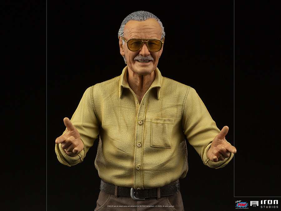 IRON STUDIOS STAN LEE LEGACY REPLICA 1/4 STATUA 58 cm