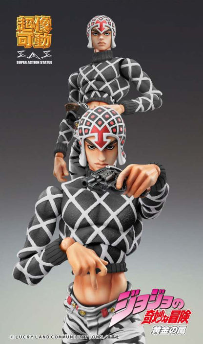 MEDICOS JOJO BIZ ADV5 GUIDO S-P BLACK CHOZOKADO ACTION FIGURE 30 cm
