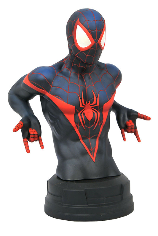 Diamond Select Marvel Comic Miles Morales Busto Bustoo