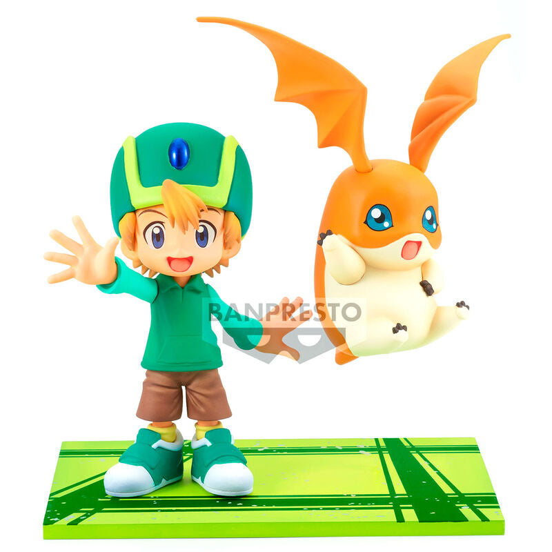 Digimon Adventure - Adventure Archives Takeru & Patamon Figura 15cm Banpresto