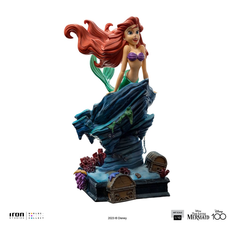 Disney Art Scale Statua 1/10 Little Mermaid 20 Cm Iron Studios