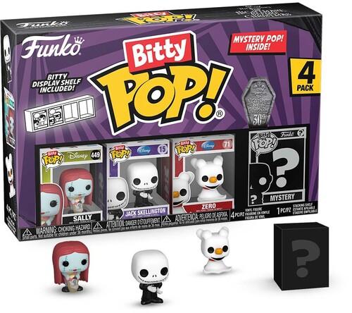 Disney Bitty Funko POP 4 Figure Nightmare con Personaggio a Sorpresa 2,5 cm