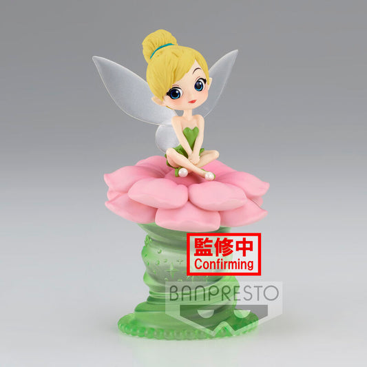 Disney Characters Tinker Bell Ver.a Q Posket Figura 10cm Banpresto