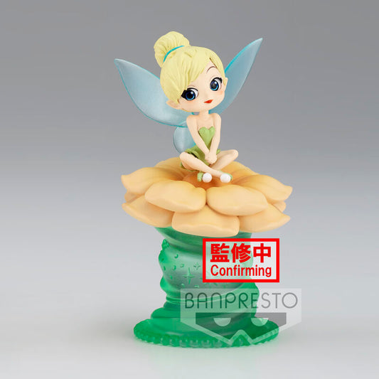 Disney Characters Tinker Bell Ver.b Q Posket Figura 10cm Banpresto