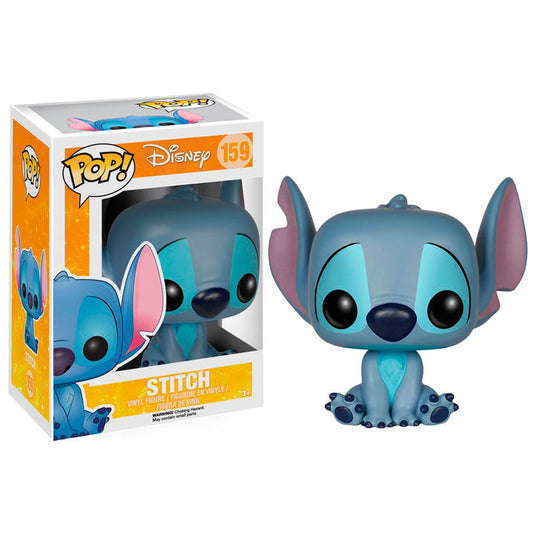 Disney Lilo & Stitch Pop! Figure Vinile Stitch Seduto 9 Cm Funko