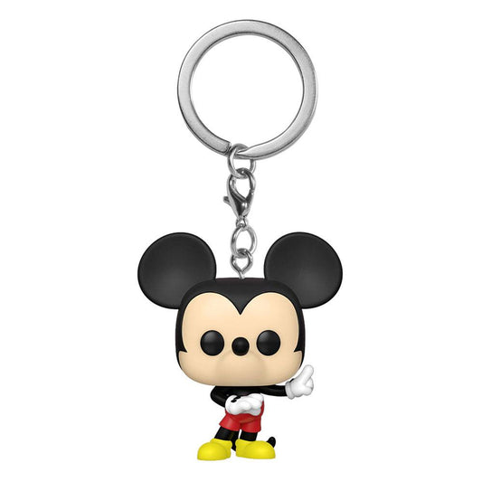 Disney Pop! Vinile Portachiavis 4 Cm Mickey Display (12) Funko