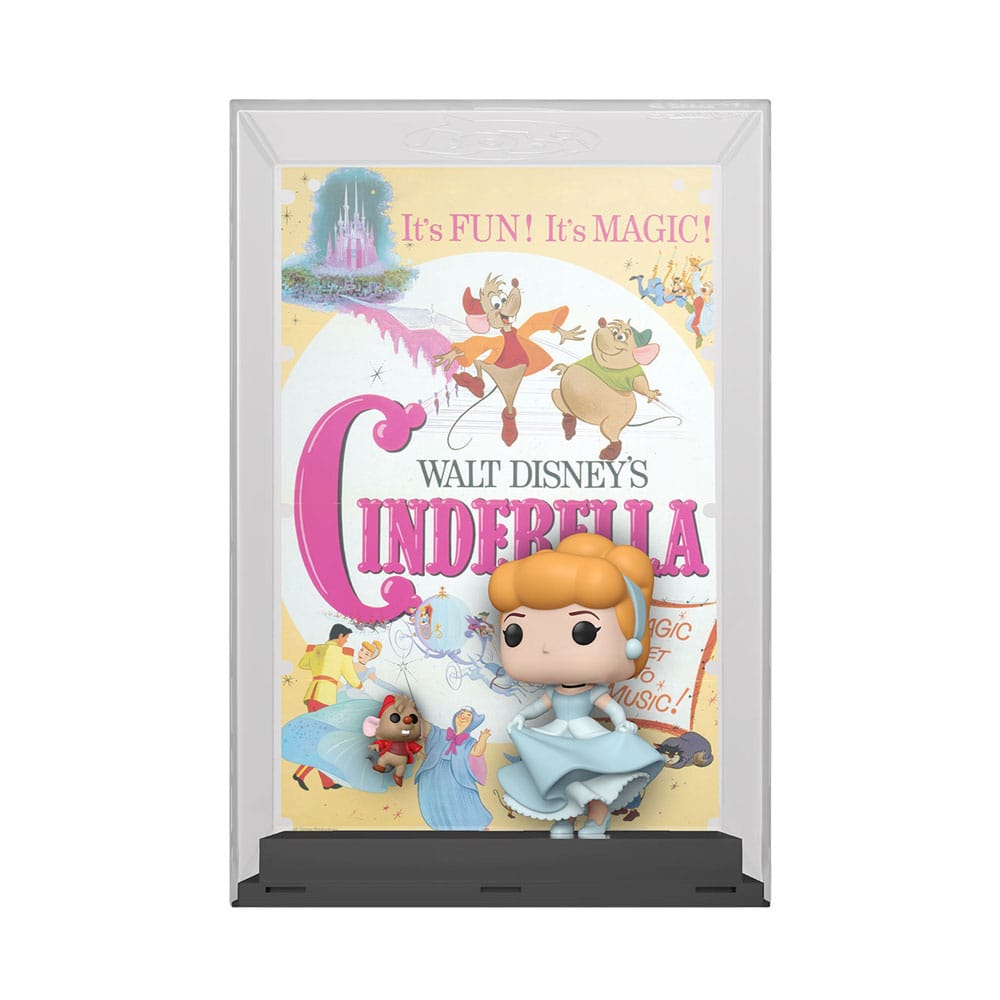 Disney's 100th Anniversary Pop! Movie Poster & Figura Cinderella 9 Cm Funko