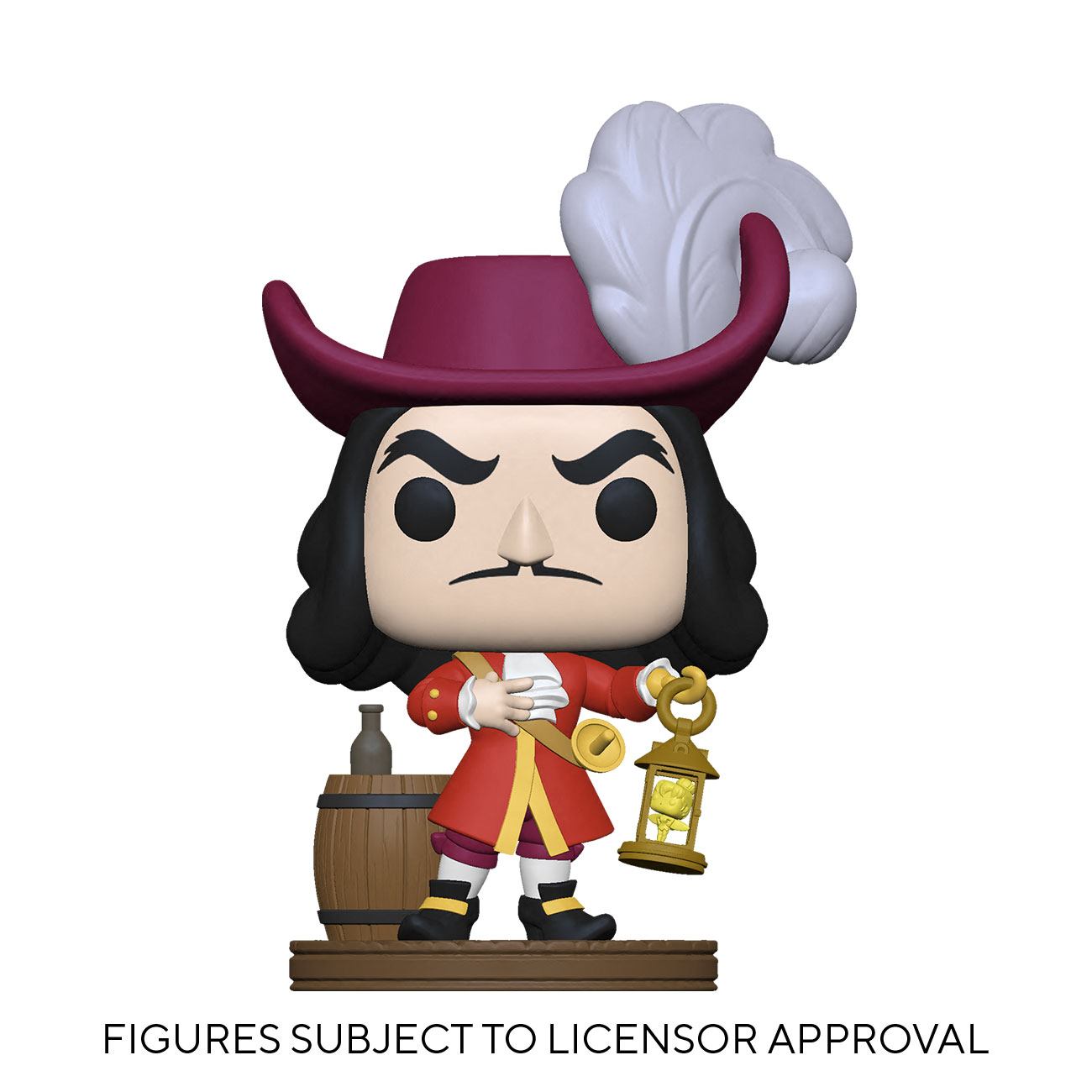 Disney: Villains Pop! Disney Vinile Figura Captain Hook 9 Cm Funko