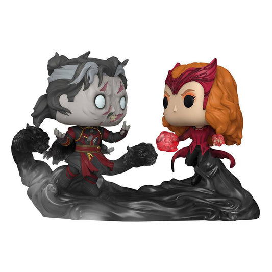 Doctor Strange In The Multiverse Of Madness Pop Vinile Figures 2-pack Dead Strange & The Scarlet Witch 9 Cm Funko