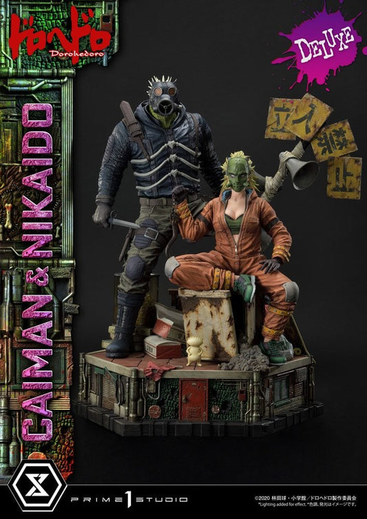 Dorohedoro Statua 1/4 Caiman & Nikaido Deluxe Version 66 Cm Prime 1 Studio