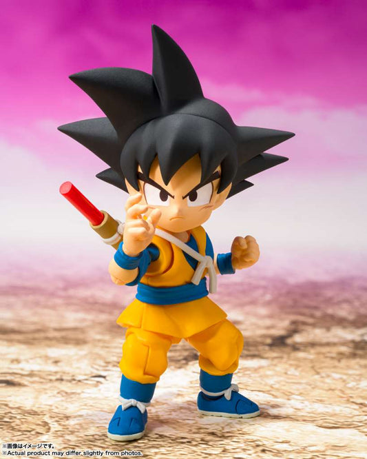 Dragon Ball Daima Mini Son Goku Shf Action Figura Bandai