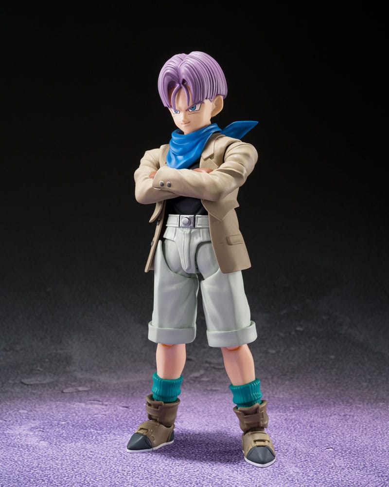 Dragon Ball Gt S.h. Figuarts Action Figura Trunks 12 Cm Bandai Tamashii Nations