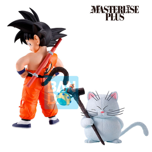 Dragon Ball Lookout Above The Clouds Ichibansho Statua Son Goku e Korin 15 Cm