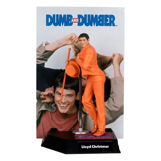 Dumb E Dumber Movie Maniacs Pvc Statua Lloyd Natale (gold Label) 15 Cm Mcfarlane Toys