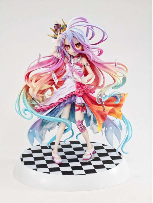 NO GAME NO LIFE STATUA 1/7 SHIRO DRESS VER. 24 CM KADOKAWA