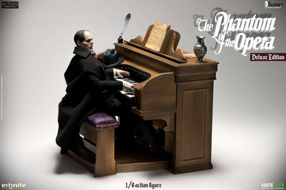 INFINITE STATUE LON CHANEY AS PHANTOM OPERA DELUXE VERSION 1/6 ACTION FIGURE 30 cm/12 inch doll 27 cm/10.63 inch organo