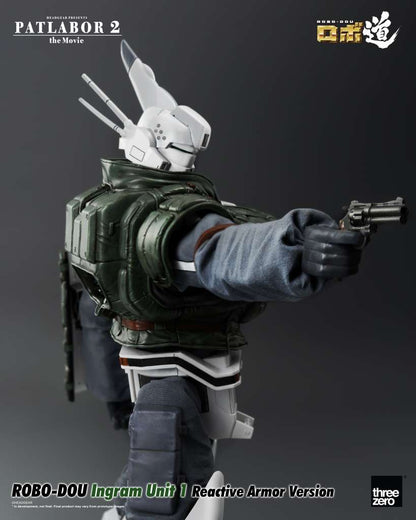 PATLABOR 2 MOVIE ROBODOU INGRAM U1 ARM V ACTION FIGURA THREEA TOYS/THREEZERO