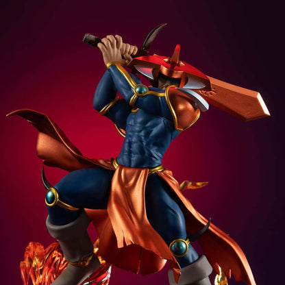 MEGAHOUSE MONSTER CHRONICLES YUGIOH FLAME SWORDSMA STATUA 12 cm