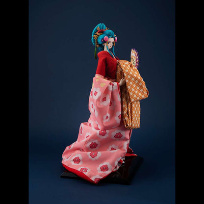 ONE PIECE KYUGETSU X MEGAHOUSE PVC STATUA 1/4 JAPANESE BAMBOLA KOMURASAKI 55 CM MEGAHOUSE