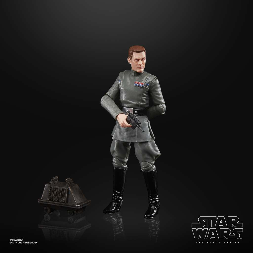 STAR WARS THE BAD BATCH BLACK SERIES ACTION FIGURA 2021 VICE ADMIRAL RAMPART 15 CM HASBRO
