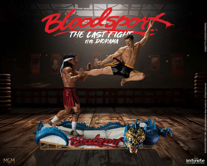 BLOODSPORT LAST FIGHT STATUA DIORAMA RESINA 1/10 ED LIMITATA INFINITE STATUE