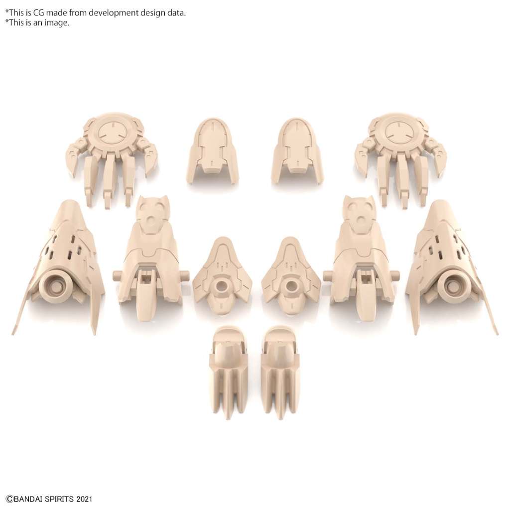30MS OPTION PARTS SET 5 HEAVY ARMOR