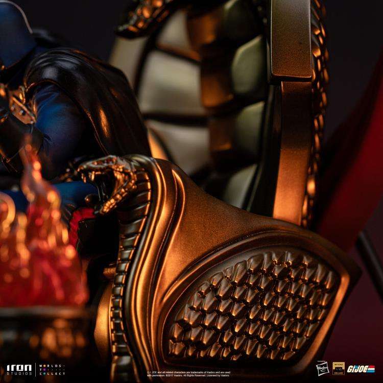 G.I JOE COBRA COMMANDER 1/10  STATUE