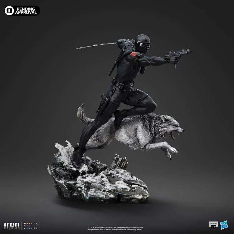 GI JOE SNAKE EYES 1/10 STATUE