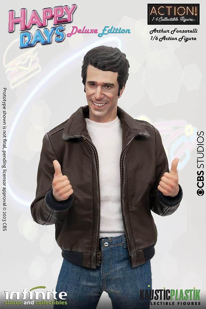 FONZIE HAPPY DAYS W/JUKE-BOX 1/6 AF DLX