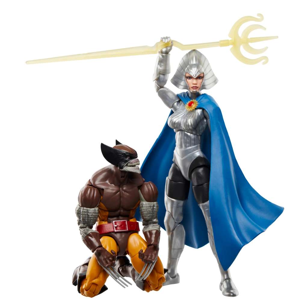WOLVERINE 50TH ANNIVERSARY MARVEL LEGENDS ACTION FIGURA 2-PACK WOLVERINE & LILANDRA NERAMANI 15 CM HASBRO